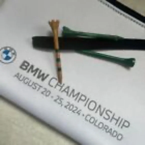 BMW Champoinship Golf Castle Pines 2024 Peter Millar Quarter Zip Sweater BONUS